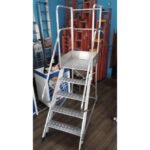 Escada Plataforma Trepadeira Super Star – Modelo NR 12